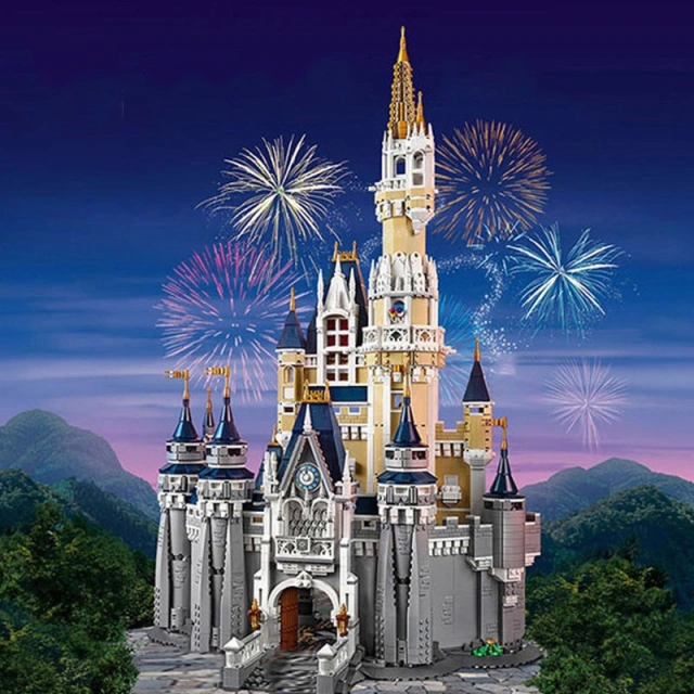 Disney Castle Movie & Games compatible 71040