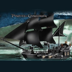 The Black Pearl Pirate of the Caribbean Movie & Games compatible 4184