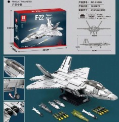 ReoBrix 33020 F-22 Fighter Military