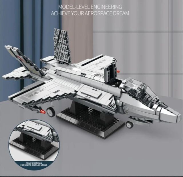 ReoBrix 33021 F-35 Fighter Military