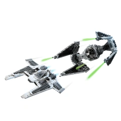 Mandalorian Fang Fighter vs. TIE Interceptor Star Wars Movie & Games 75348