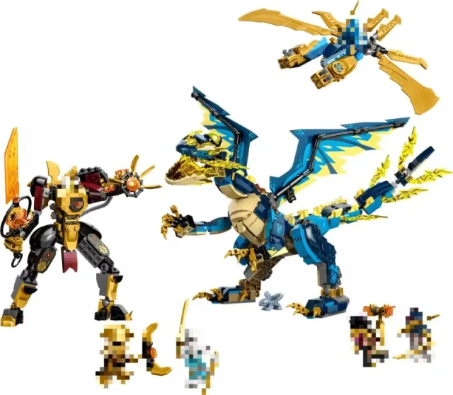 Elemental Dragon vs. The Empress Mech Ninjago 71796