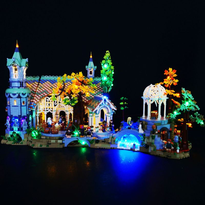 LED Lighting Kit for The Lord of the Rings: Rivendell 10316