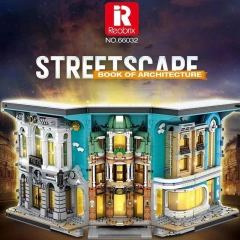 Reobrix 66032 Streetscape Book of Architecture Harry Potter Movie & Game