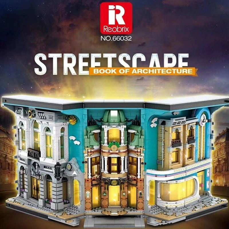 Reobrix 66032 Streetscape Book of Architecture Harry Potter Movie & Game