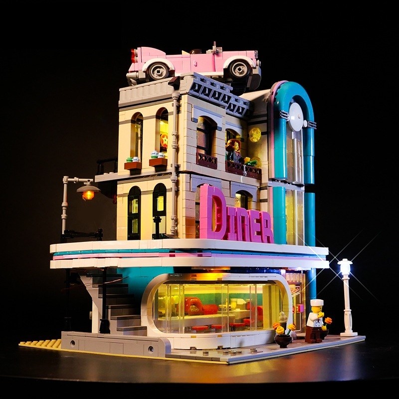 LED Lighting Kit for Downtown Diner 10260