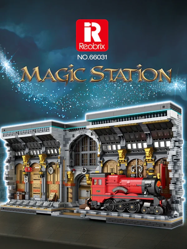 Reobrix 66031 Magic Station Harry Potter Movie & Game