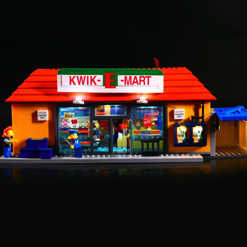 LED Lighting Kit for Kwik-E-Mart 71016