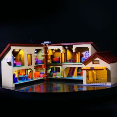 LED Lighting Kit for The Simpsons House 71006