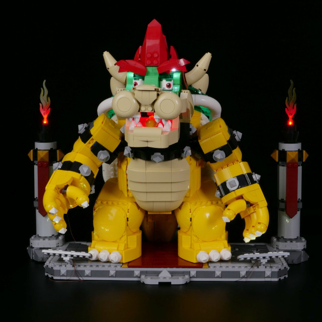 LED Lighting Kit for The Mighty Bowser 71411