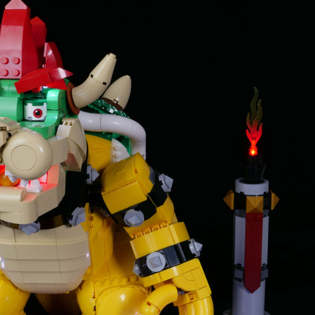 LED Lighting Kit for The Mighty Bowser 71411