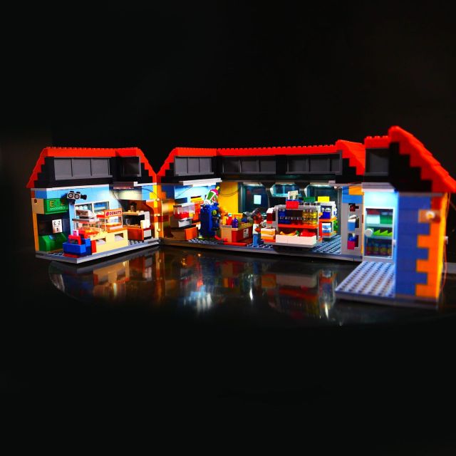 LED Lighting Kit for Kwik-E-Mart 71016