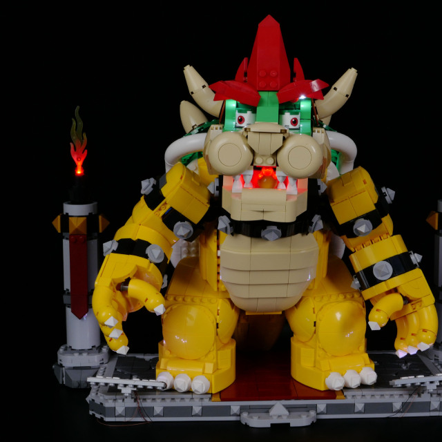 LED Lighting Kit for The Mighty Bowser 71411