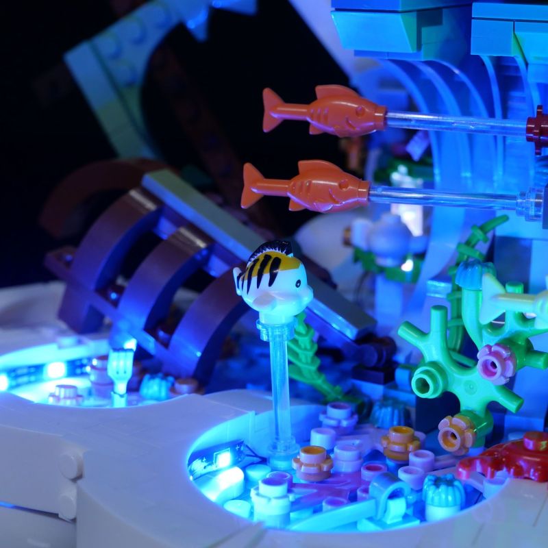 LED Lighting Kit for The Little Mermaid Royal Clamshell 43225