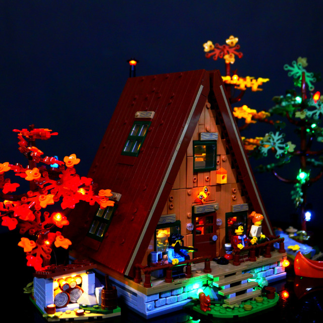 LED Lighting Kit for A-Frame Cabin 21338