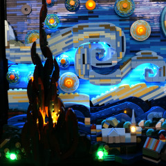 LED Lighting Kit for Vincent van Gogh - The Starry Night 21333