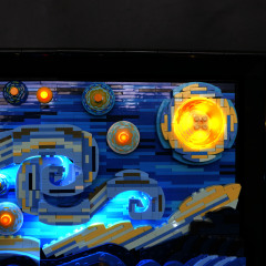 LED Lighting Kit for Vincent van Gogh - The Starry Night 21333