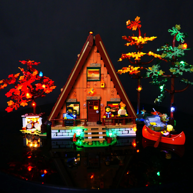 LED Lighting Kit for A-Frame Cabin 21338