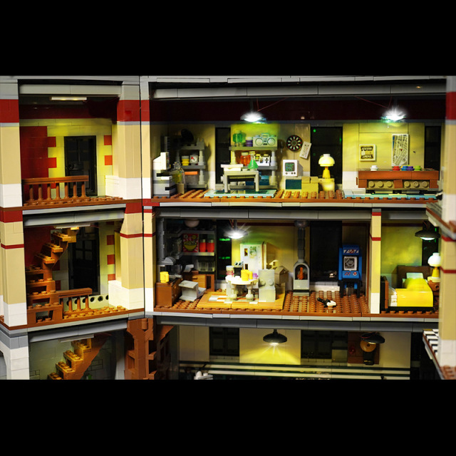 LED Lighting Kit for Firehouse Headquarters 75827