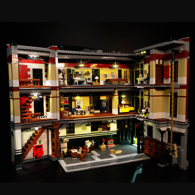 LED Lighting Kit for Firehouse Headquarters 75827