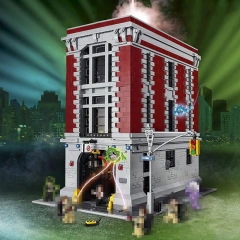Firehouse Headquarters Ghostbusters Movie & Games 75827