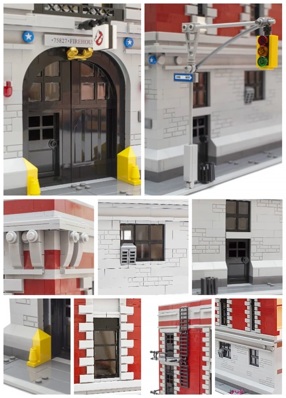 Firehouse Headquarters Ghostbusters Movie & Games 75827