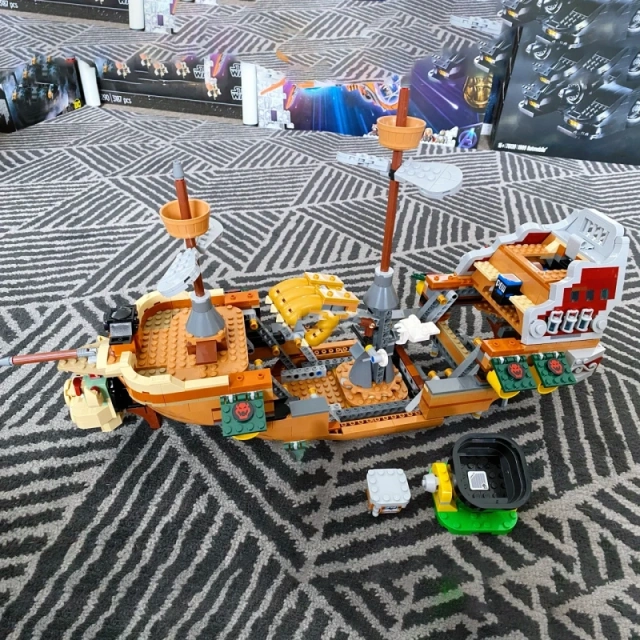 Bowser's Airship Super Mario Movie & Games 71391