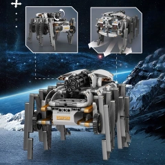 [With Motor]Mould King 15050 Remote control Uranus Heka Technic