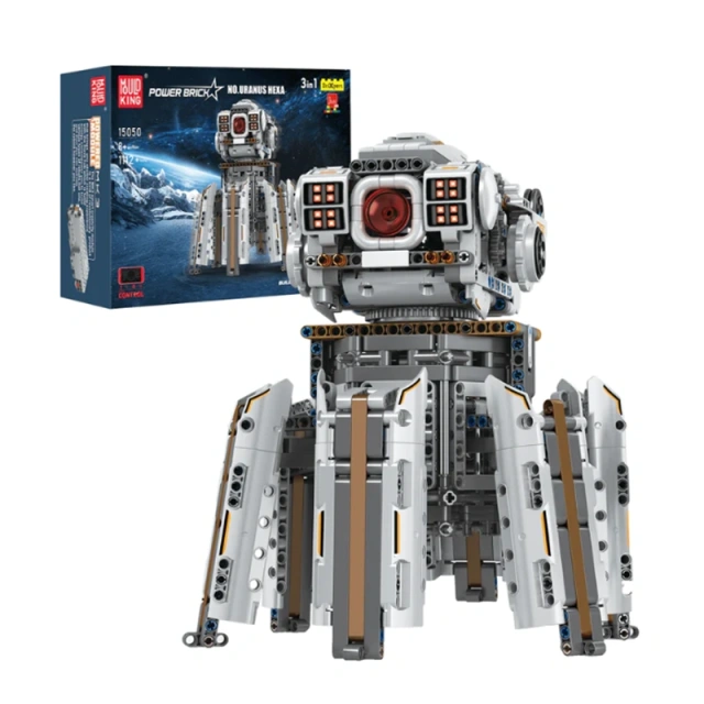 [With Motor]Mould King 15050 Remote control Uranus Heka Technic
