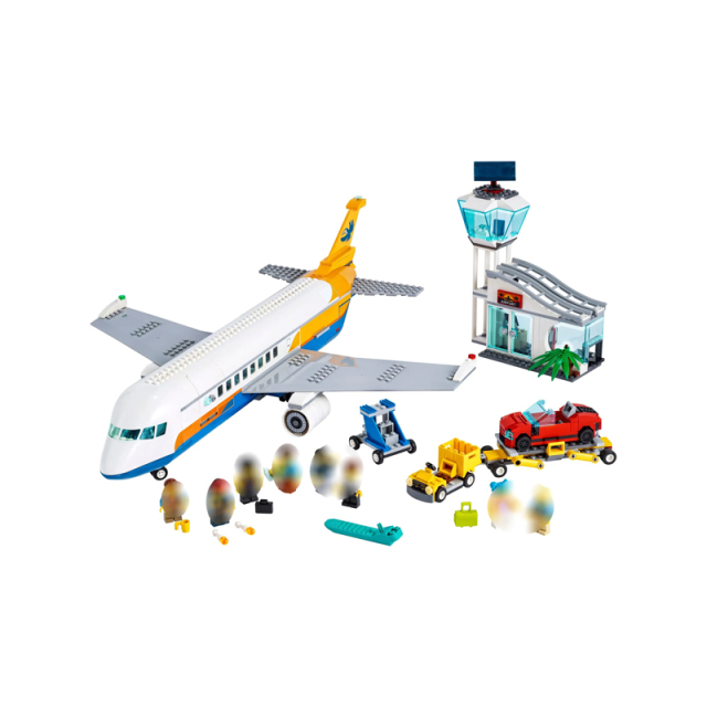Passenger Airplane City 60262