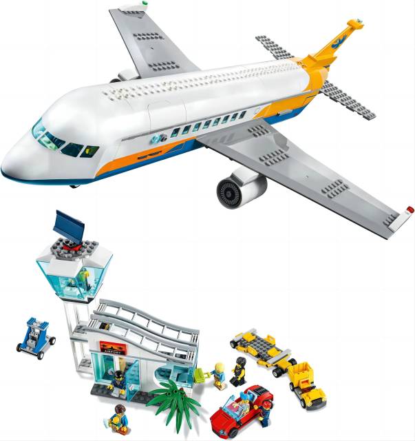 Passenger Airplane City 60262