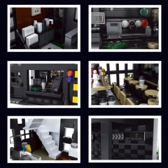 Mould King 16036 Modern Cafe Modular 2020 Modular Buildings Creator Expert