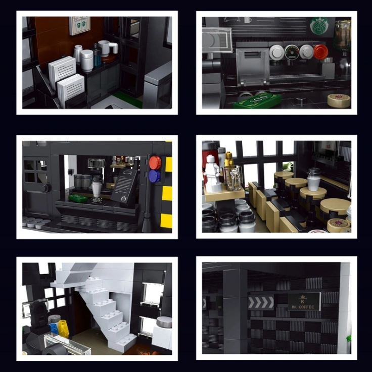 Mould King 16036 Modern Cafe Modular 2020 Modular Buildings Creator Expert
