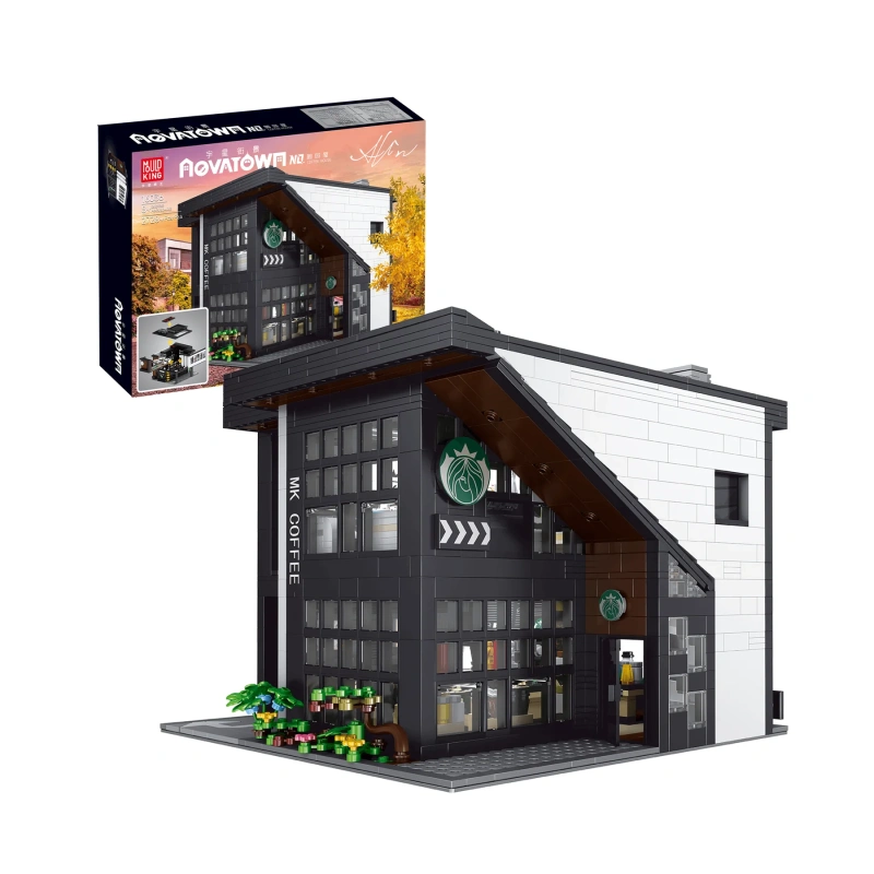 Mould King 16036 Modern Cafe Modular 2020 Modular Buildings Creator Expert