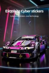 1:10 Building block sports car Technic 66623