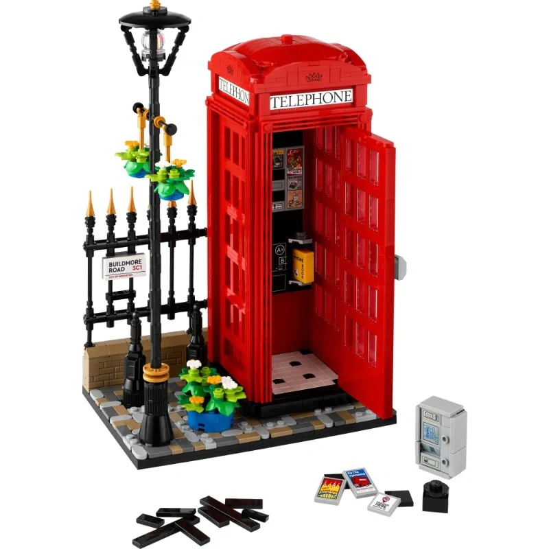 Red London Telephone Box Creator Expert 21347