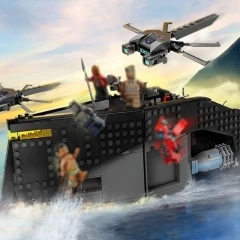 Black Panther: War on the Water Super heroes 76214