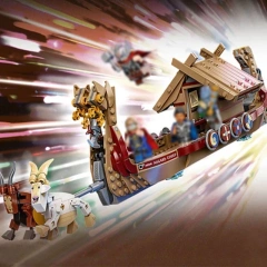 The Goat Boat Super heroes 76208