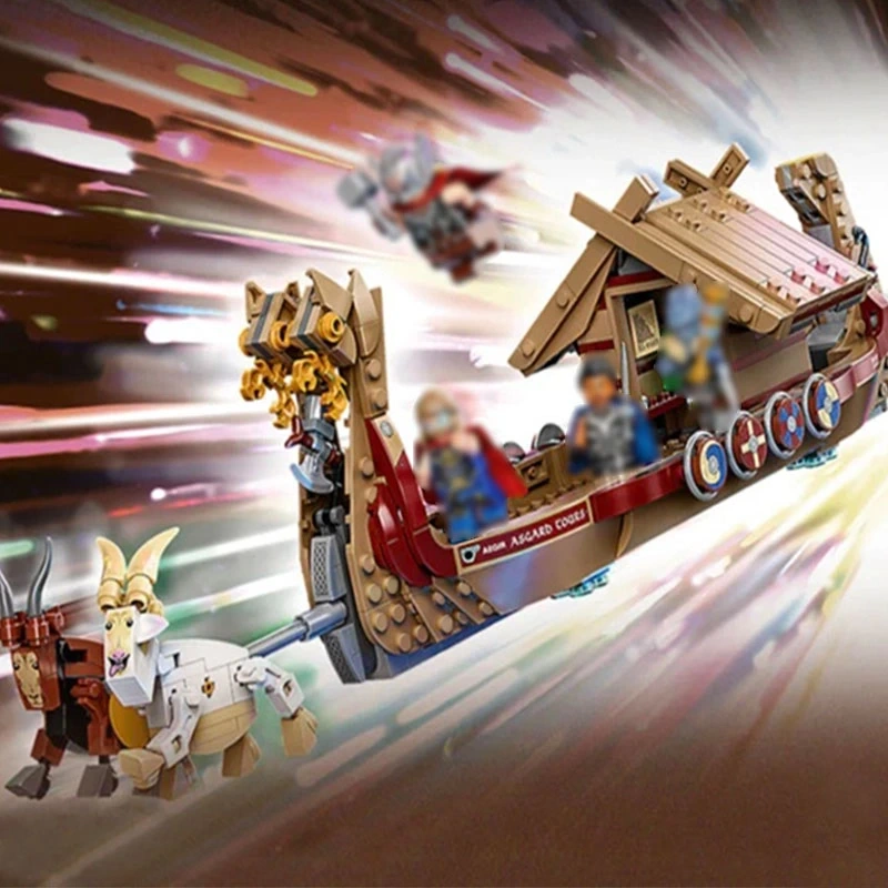 The Goat Boat Super heroes 76208