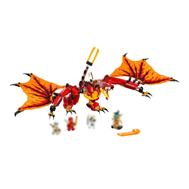 Fire Dragon Attack Ninjago 71753