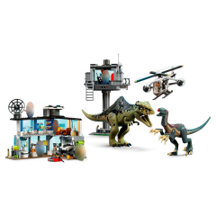 Giganotosaurus & Therizinosaurus Attack Jurassic World Movie & Game 76949