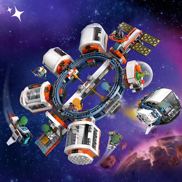 Modular Space Station City 60433