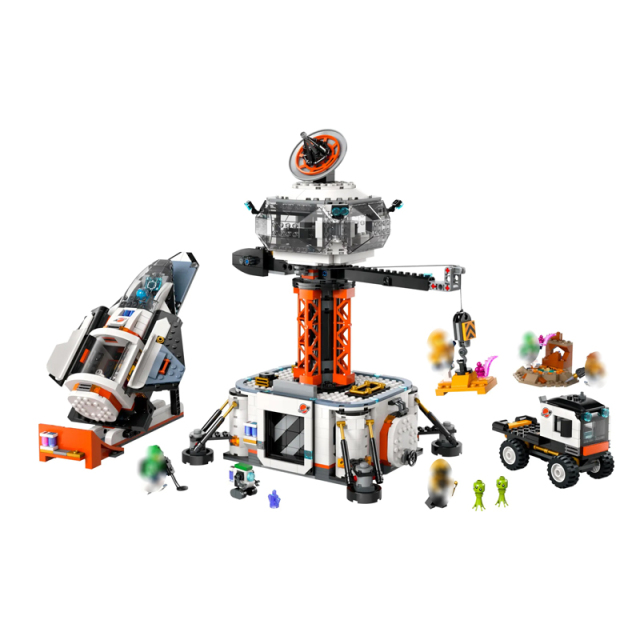 Space Base and Rocket Launchpad City 60434