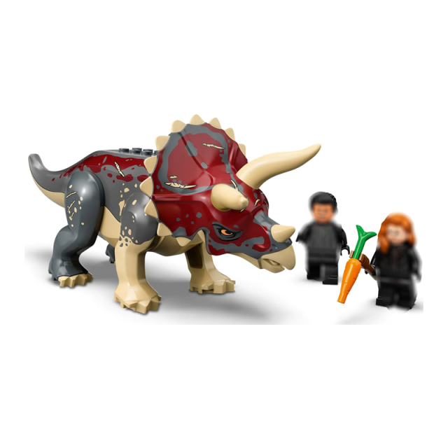 Triceratops Pick-up Truck Ambush Jurassic World Movie & Game 76950