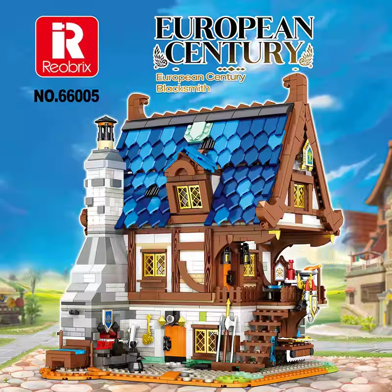 Reobrix Medieval Blacksmith Medieval Castle 66005