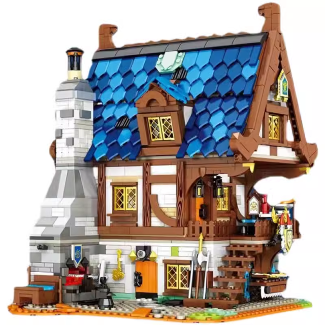 Reobrix Medieval Blacksmith Medieval Castle 66005
