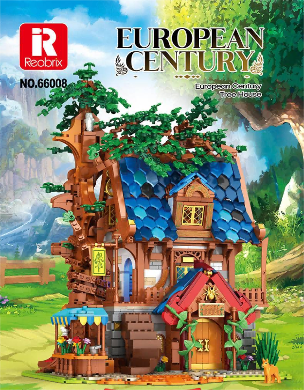 Reobrix Tree House Medieval Castle 66008