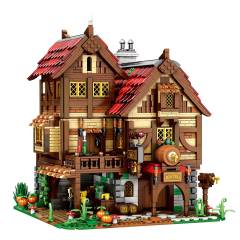 Reobrix Medieval Bistro "Village In" European Century Medieval Castle 66018