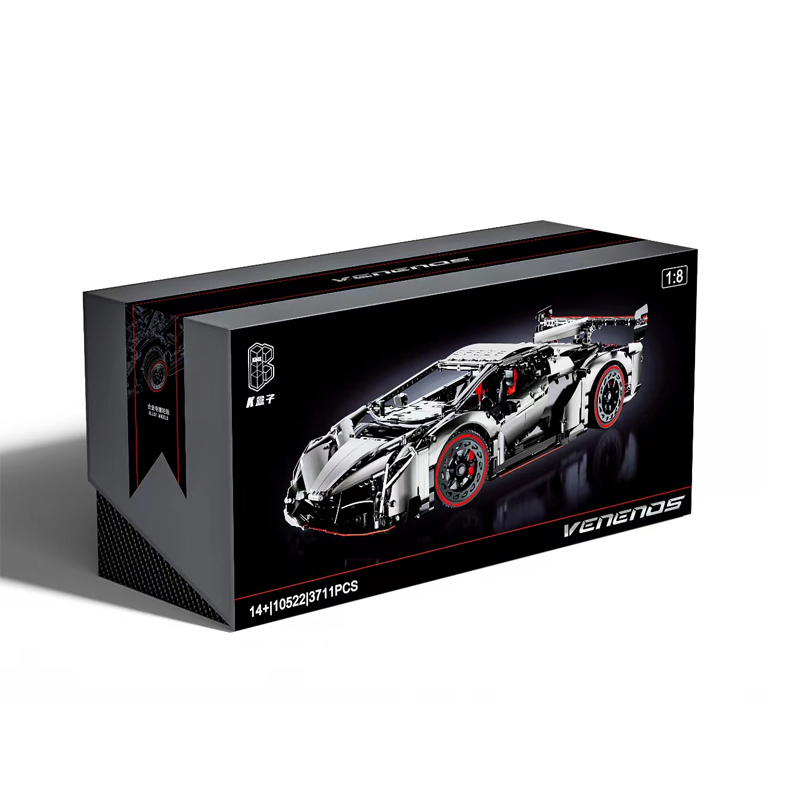 Kbox silvered Lamborghini Veneno Technic 10522