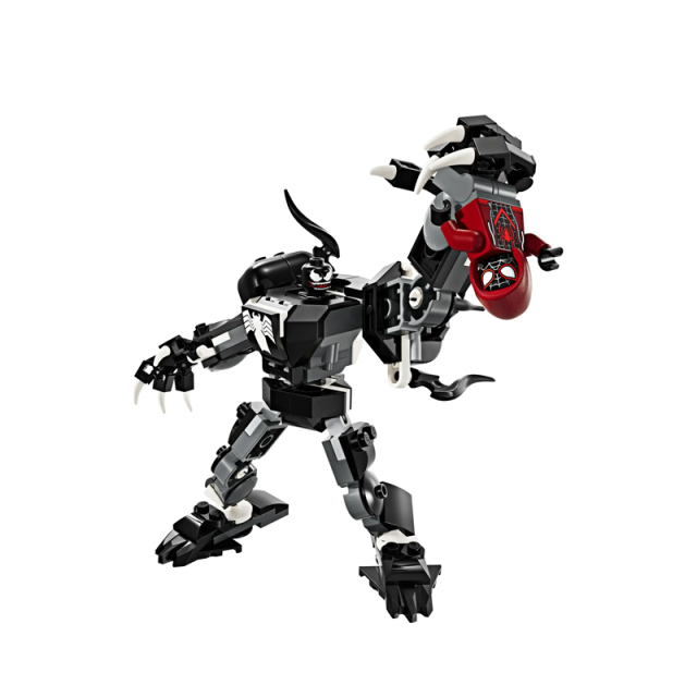 Venom Mech Armor vs. Miles Morales Super Heroes 76276